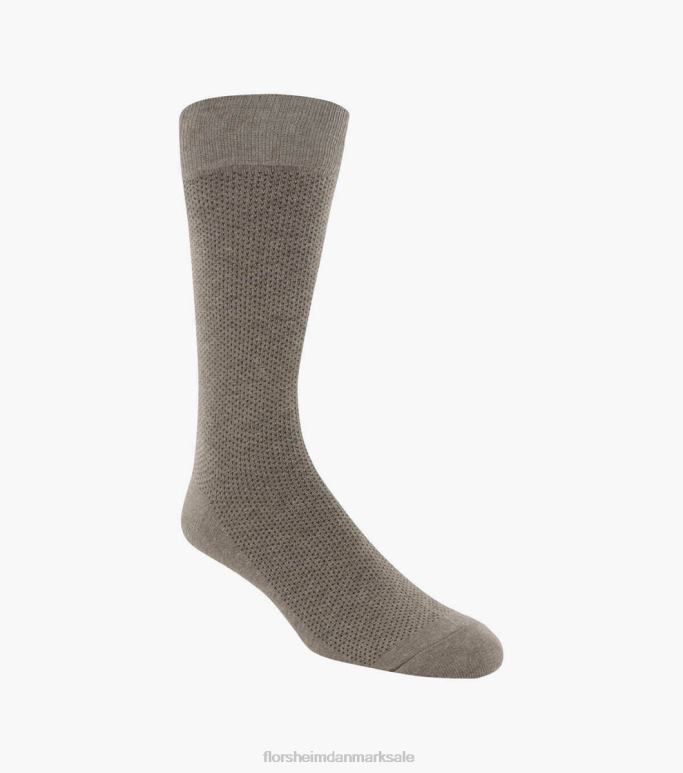 Florsheim unisex pindot klassiske store + høje kjolestrømper NF0RV605 tilbehør sand