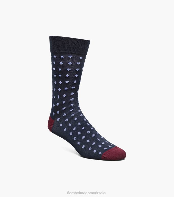 Florsheim unisex poker crew kjole sokker NF0RV562 tilbehør flåde