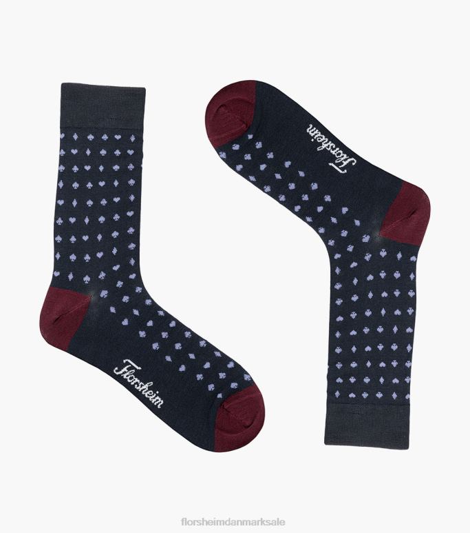 Florsheim unisex poker crew kjole sokker NF0RV562 tilbehør flåde