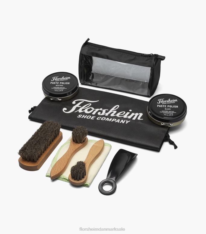 Florsheim unisex pro shine kit deluxe rejsepakke NF0RV631 tilbehør div
