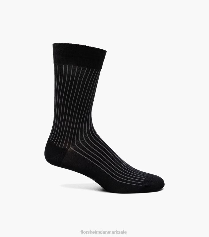 Florsheim unisex ribbede besætningsdresser NF0RV576 tilbehør sort