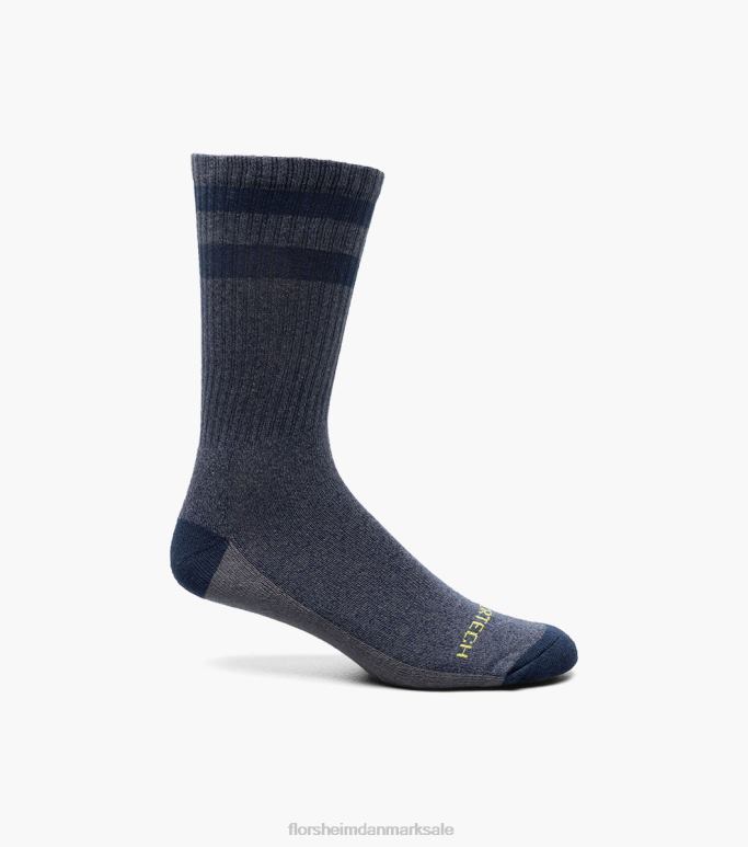 Florsheim unisex sports marled crew sokker NF0RV585 tilbehør flåde