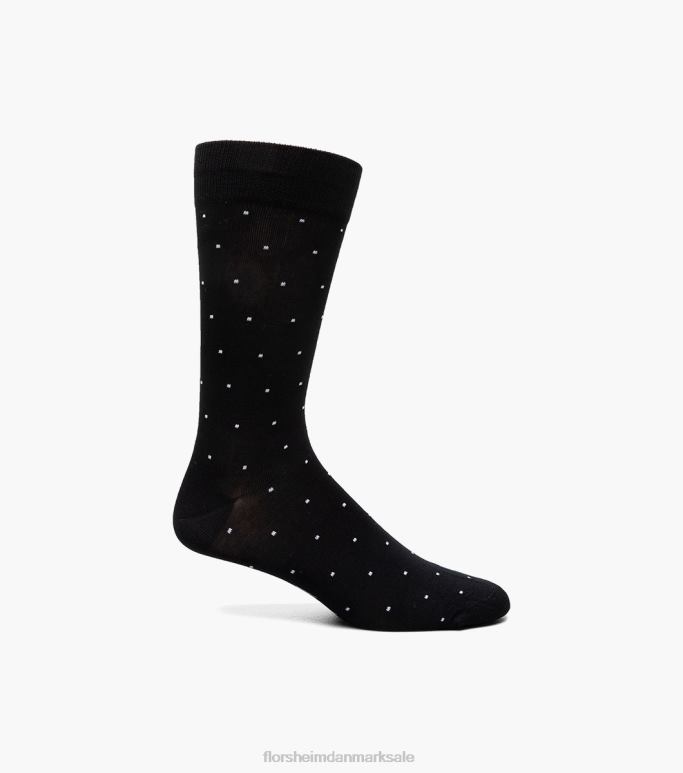 Florsheim unisex stars crew dress sokker NF0RV575 tilbehør sort