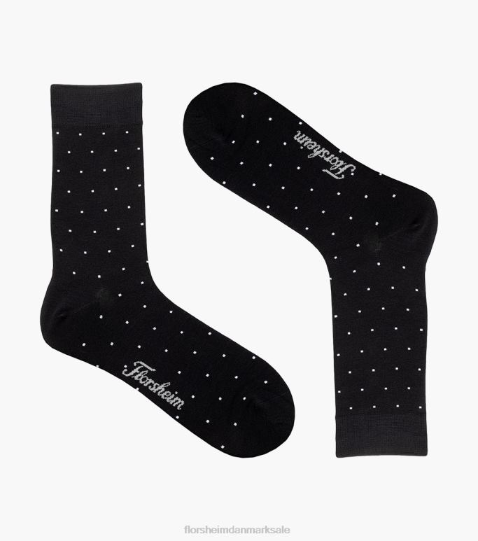 Florsheim unisex stars crew dress sokker NF0RV575 tilbehør sort