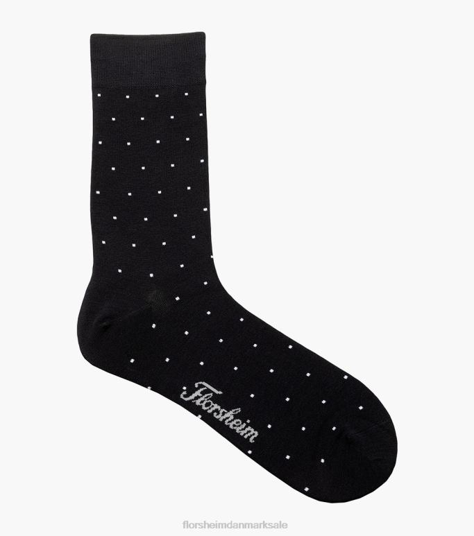 Florsheim unisex stars crew dress sokker NF0RV575 tilbehør sort
