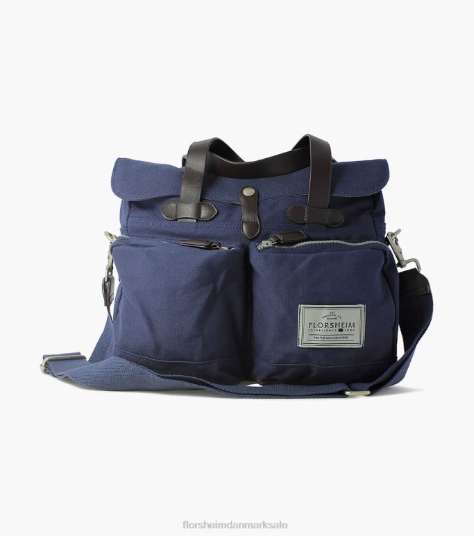 Florsheim unisex vincent vintage canvas messenger NF0RV626 tilbehør div