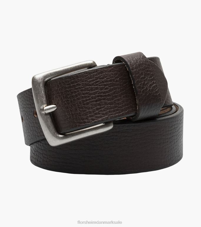 Florsheim unisex wyatt bælte i ægte læder NF0RV537 tilbehør Brun