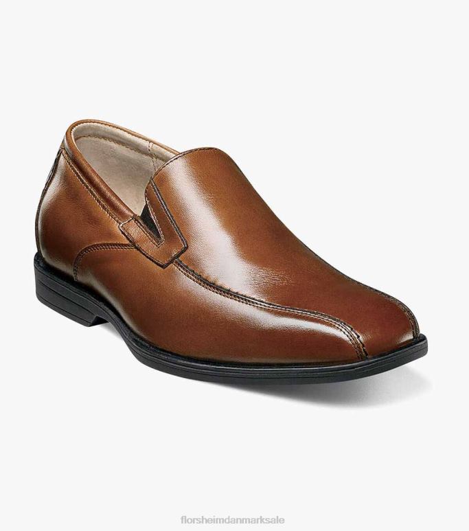 Florsheim børn afsløre jr cykel tå glide på NF0RV487 fodtøj cognac