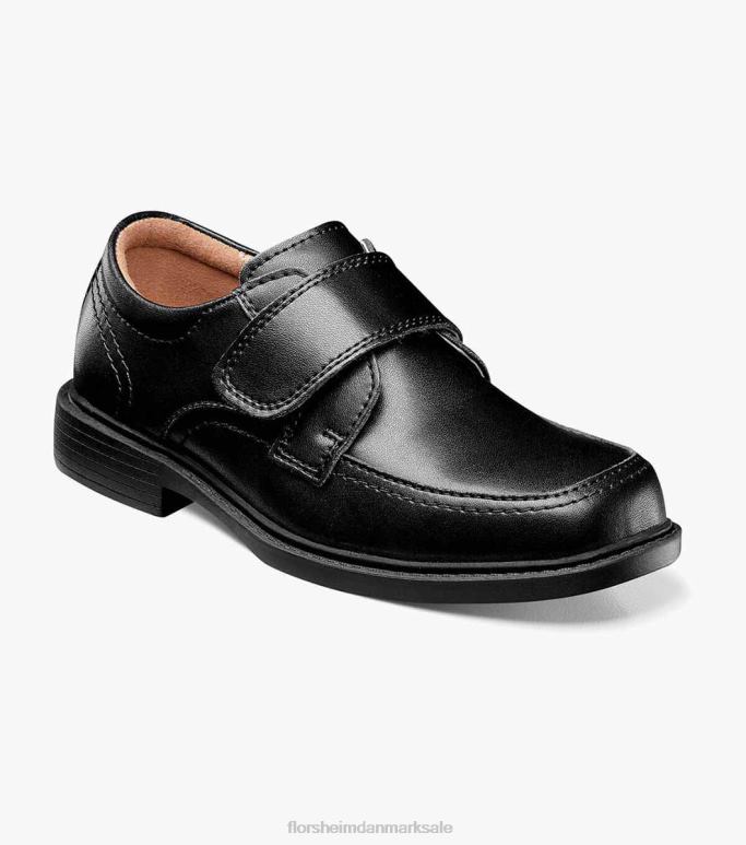 Florsheim børn berwyn jr ii moc tårem NF0RV492 fodtøj sort