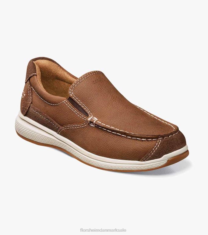 Florsheim børn store søer jr moc toe slip på NF0RV465 fodtøj sten