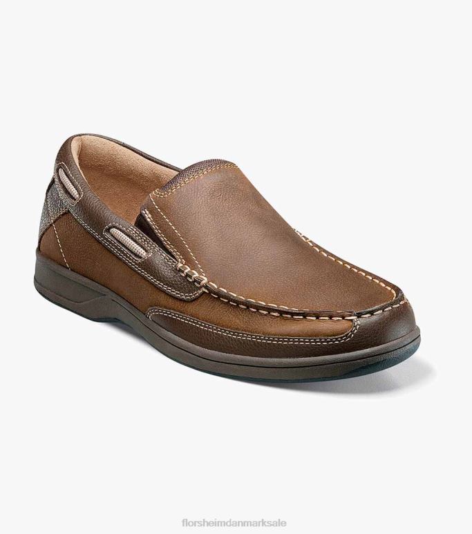 Florsheim Mænd lakeside moc toe slip på NF0RV363 fodtøj sten