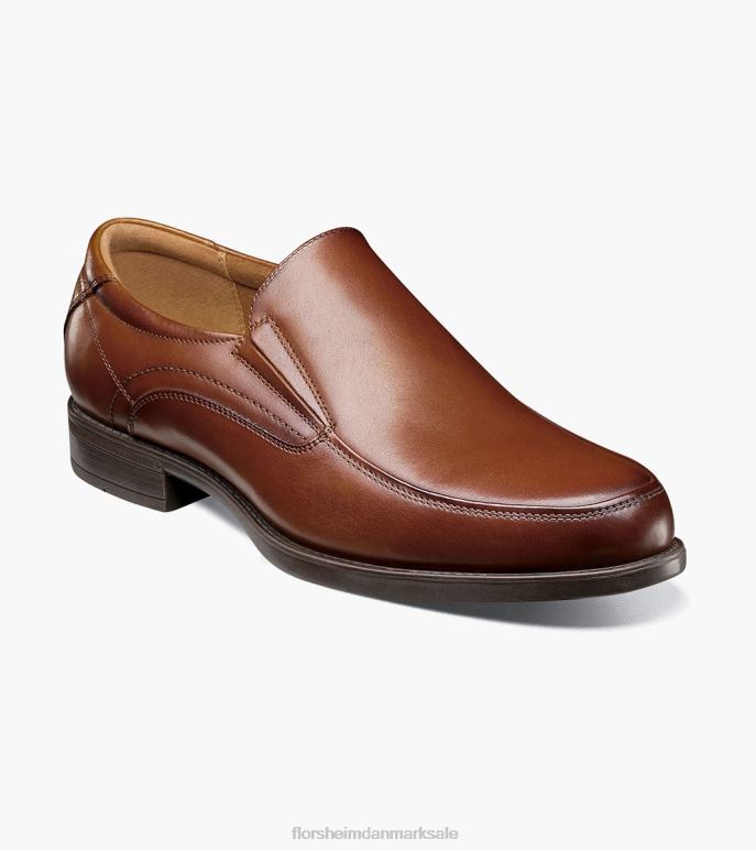 Florsheim Mænd midtown moc toe slip på NF0RV90 fodtøj cognac