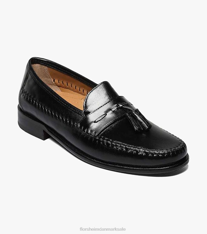 Florsheim Mænd pazzano moc toe kvast slip på NF0RV283 fodtøj sort