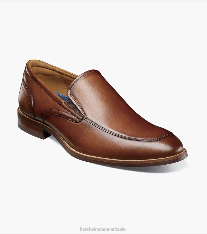 Florsheim Mænd rucci moc toe slip på NF0RV49 fodtøj cognac