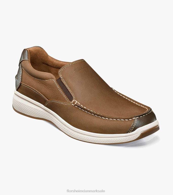 Florsheim Mænd store søer moc toe slip på NF0RV359 fodtøj sten