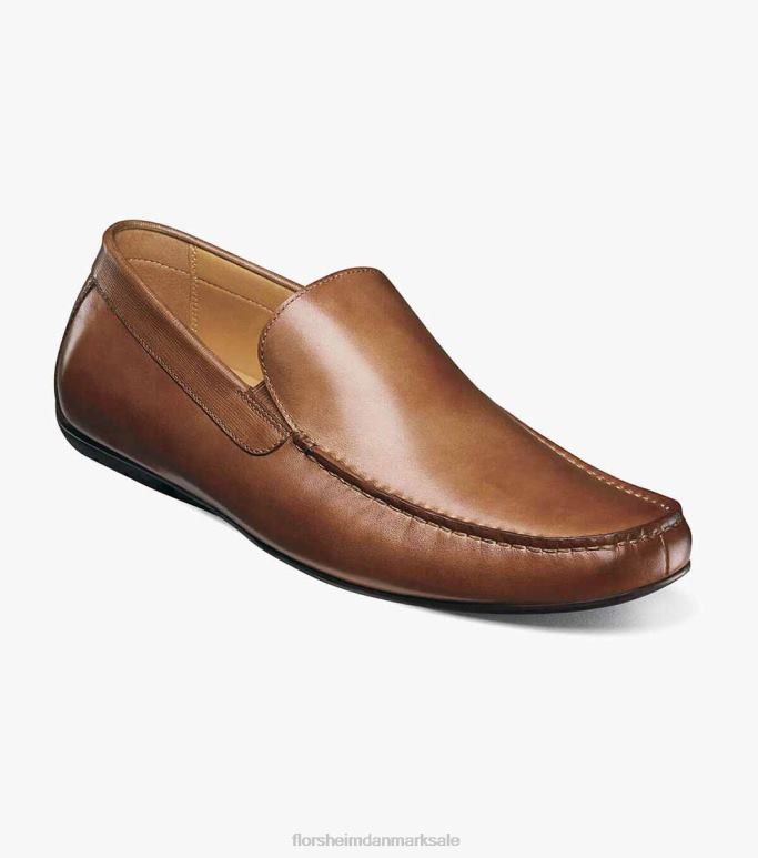 Florsheim Mænd dubino moc toe venetiansk slip på NF0RV279 fodtøj cognac
