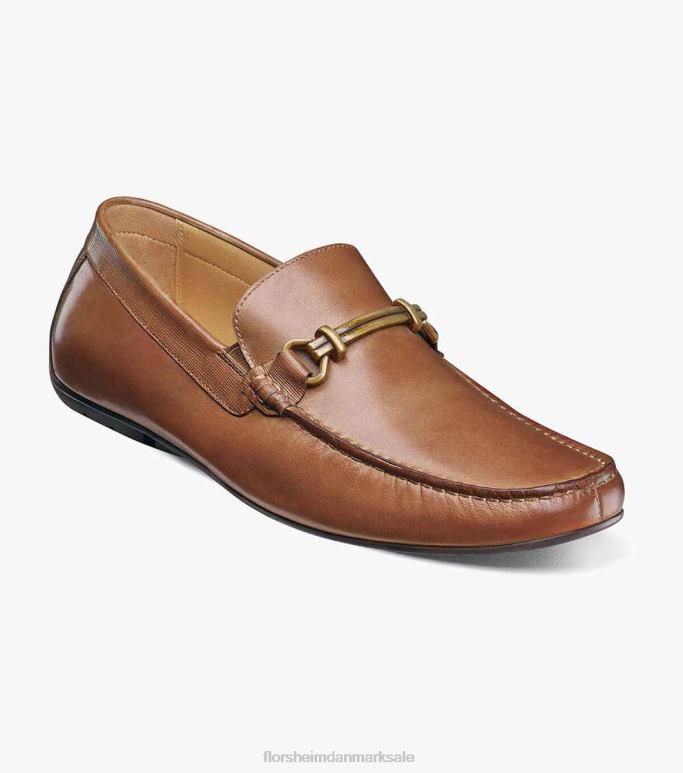 Florsheim Mænd dubino moc toe bit loafer NF0RV267 fodtøj cognac