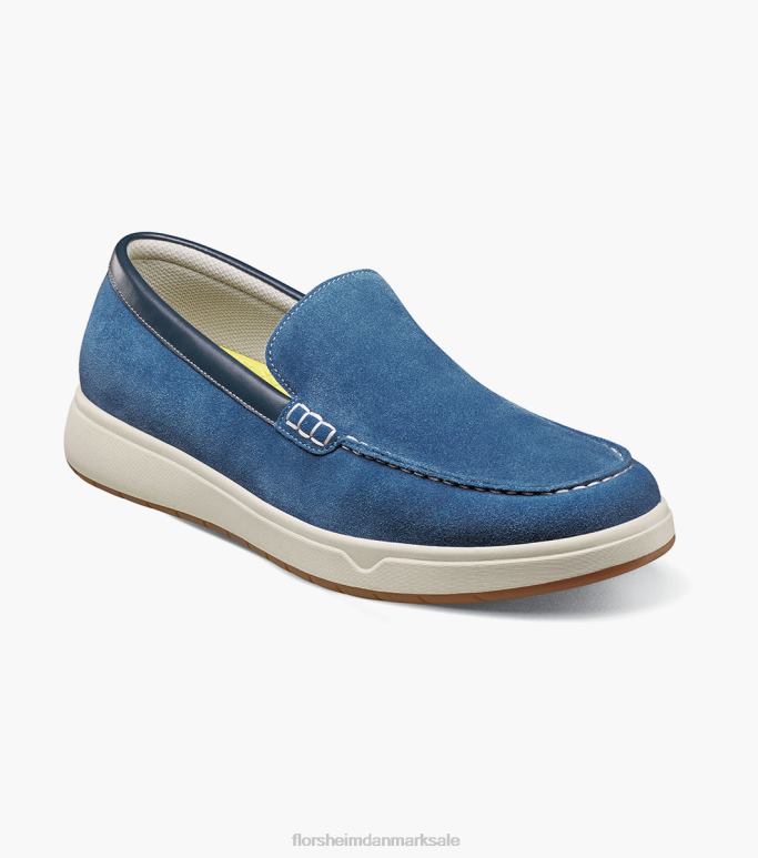 Florsheim Mænd heist 2 moc toe venetiansk loafer NF0RV28 fodtøj blå ruskind