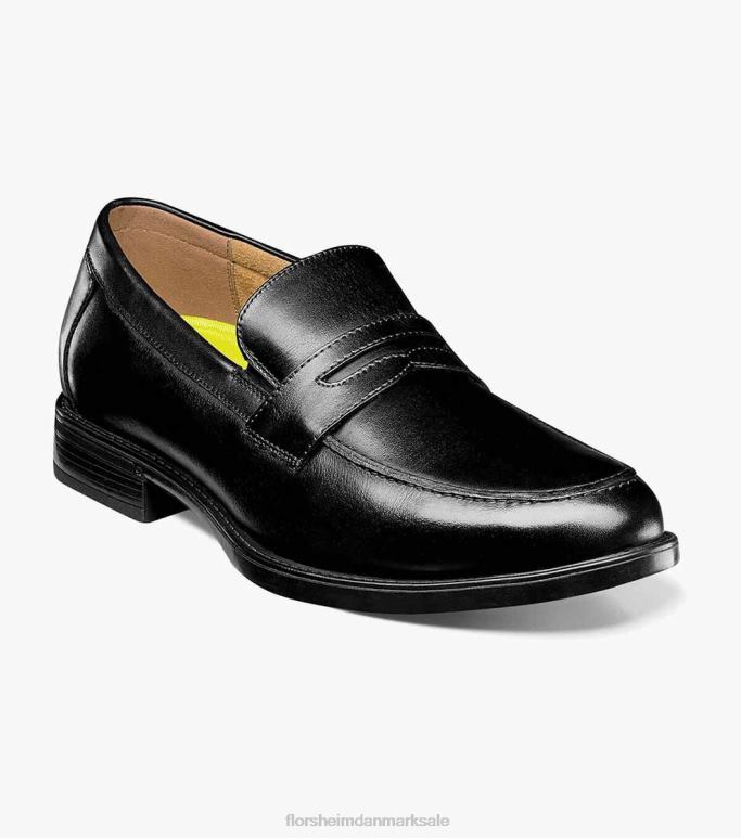 Florsheim Mænd midtown moc toe penny loafer NF0RV202 fodtøj sort