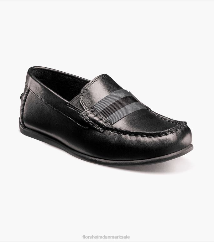 Florsheim børn jasper jr moc tårem loafer NF0RV428 fodtøj sort