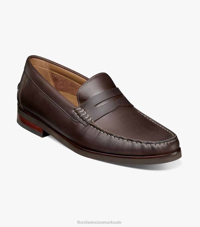 Florsheim Mænd berkley flex moc toe penny loafer NF0RV180 fodtøj brun lm