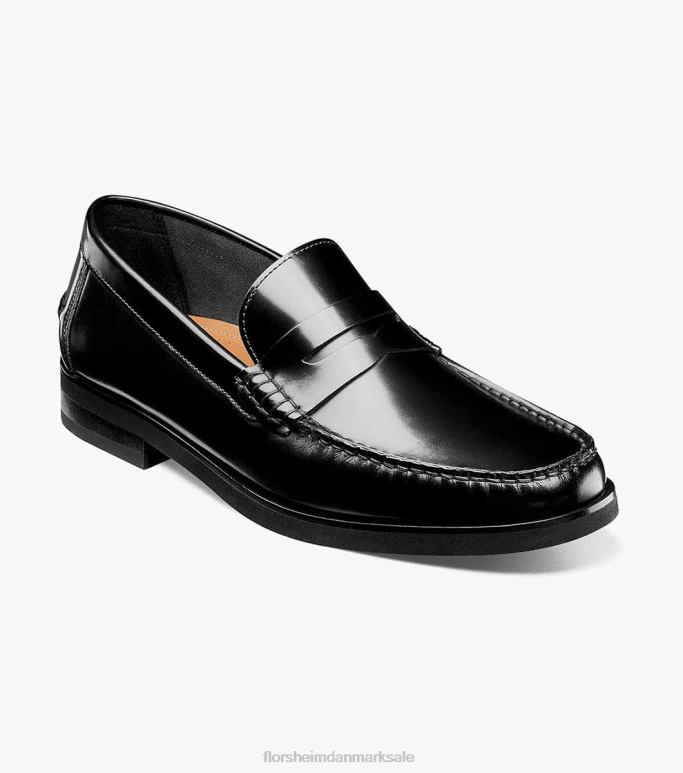 Florsheim Mænd berkley flex moc toe penny loafer NF0RV181 fodtøj sort glat