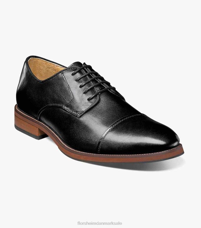 Florsheim Mænd blaze cap toe oxford NF0RV185 fodtøj sort