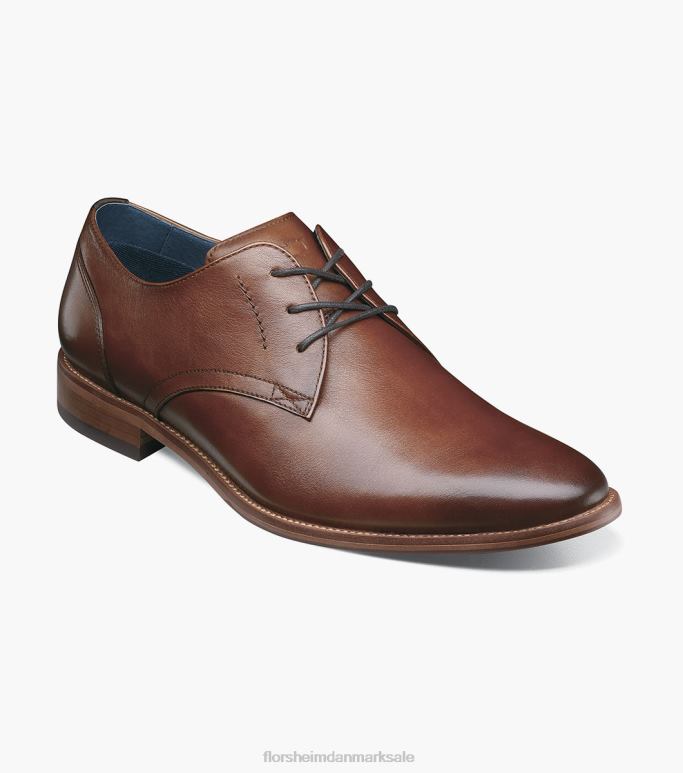 Florsheim Mænd flex almindelig tå oxford NF0RV174 fodtøj cognac