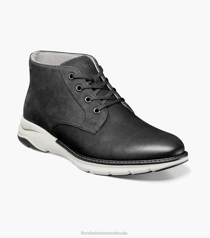 Florsheim Mænd frenzi almindelig tå chukka støvle NF0RV32 fodtøj sort nubuck