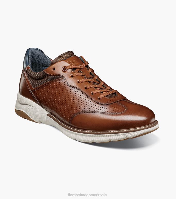 Florsheim Mænd frenzi t-toe oxford NF0RV37 fodtøj cognac