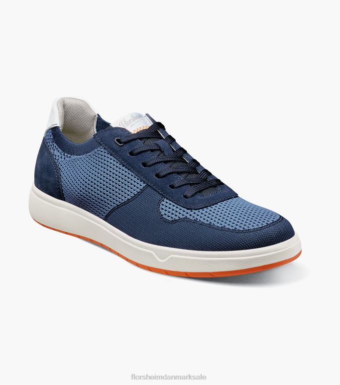 Florsheim Mænd heist 1 strik 6-øjet blonde til tå sneaker NF0RV16 fodtøj blå