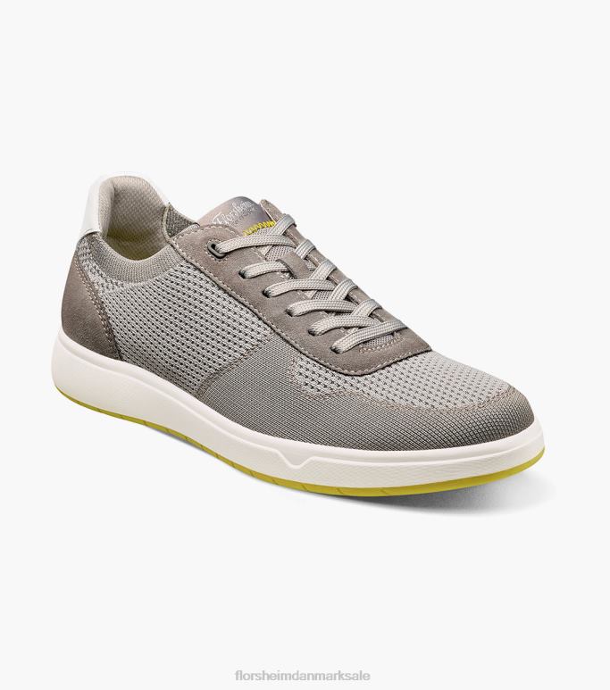 Florsheim Mænd heist 1 strik 6-øjet blonde til tå sneaker NF0RV18 fodtøj grå