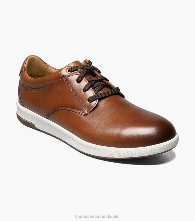 Florsheim Mænd crossover arbejde stål tå almindelig tå oxford NF0RV404 fodtøj cognac