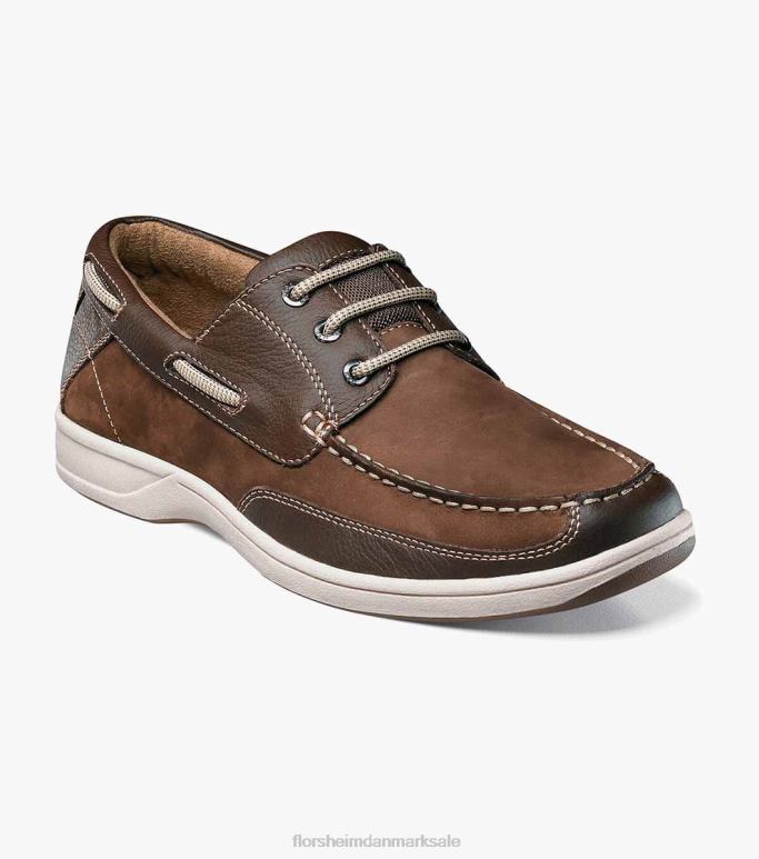 Florsheim Mænd lakeside moc toe oxford NF0RV366 fodtøj Brun