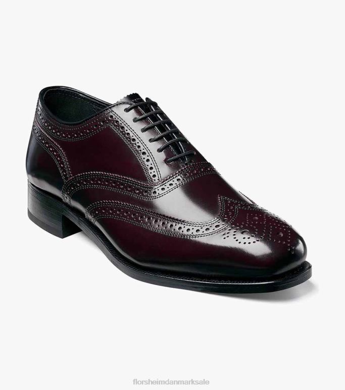 Florsheim Mænd lexington vingespids oxford NF0RV170 fodtøj bordeaux