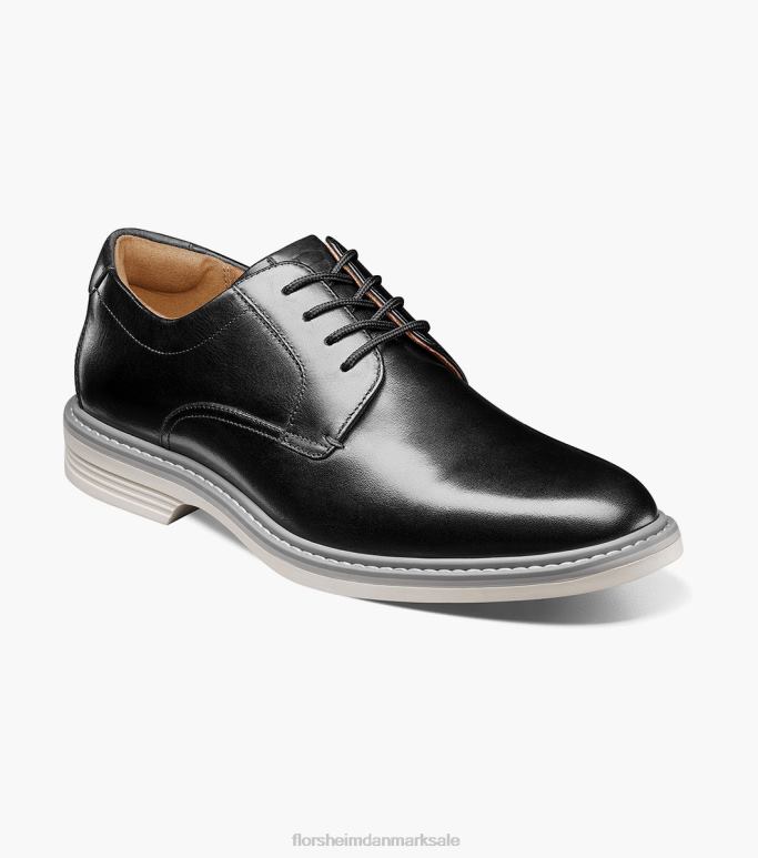 Florsheim Mænd norwalk plain toe oxford NF0RV84 fodtøj sort