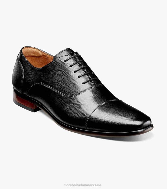 Florsheim Mænd postino 1 cap toe balmoral oxford NF0RV116 fodtøj sort
