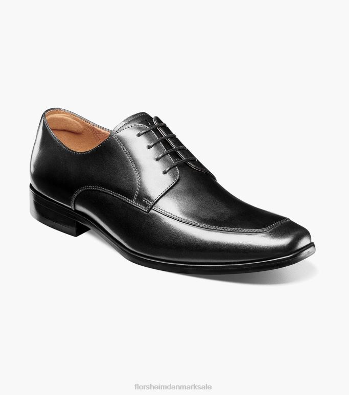 Florsheim Mænd postino 1 moc toe oxford NF0RV112 fodtøj sort glat