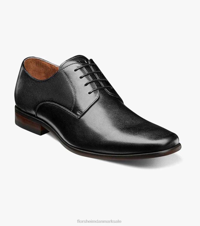 Florsheim Mænd postino 2 almindelig tå oxford NF0RV128 fodtøj sort