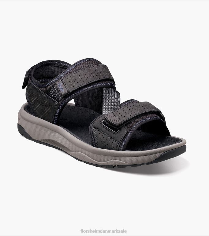 Florsheim Mænd tread lite 2 flodsandal NF0RV375 fodtøj sort