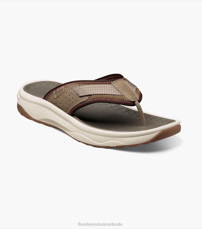Florsheim Mænd tread lite 2 string sandal NF0RV371 fodtøj taupe