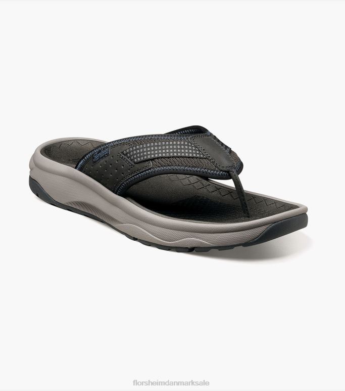 Florsheim Mænd tread lite 2 string sandal NF0RV372 fodtøj sort