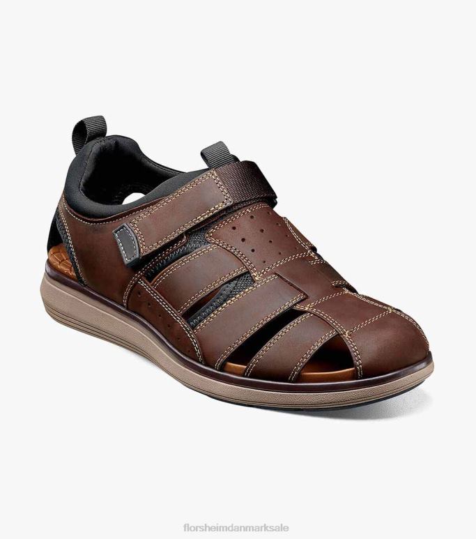 Florsheim Mænd venture fisker sandal NF0RV376 fodtøj brun lm