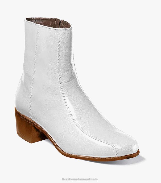 Florsheim Mænd duke bike toe lynlåsstøvle NF0RV248 fodtøj hvid